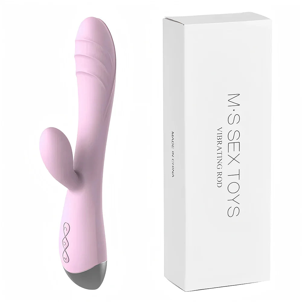 Rechargeable Rabbit Massager with 10 Vibration Modes