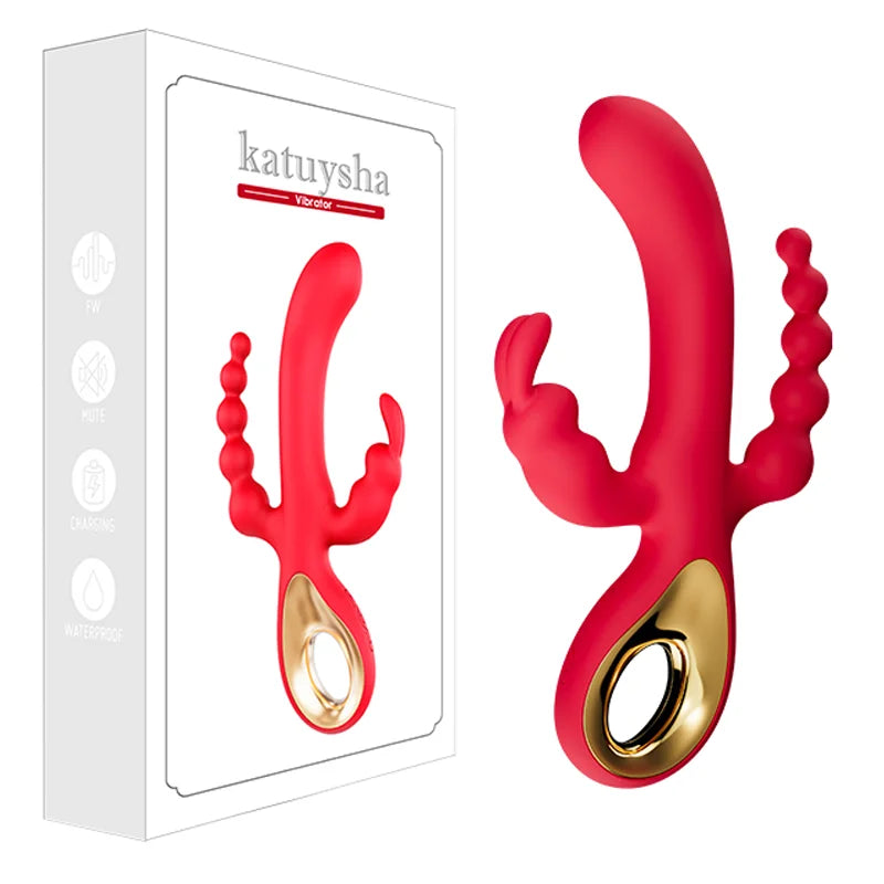 3-in-1 Multi-Contact Rabbit Massager