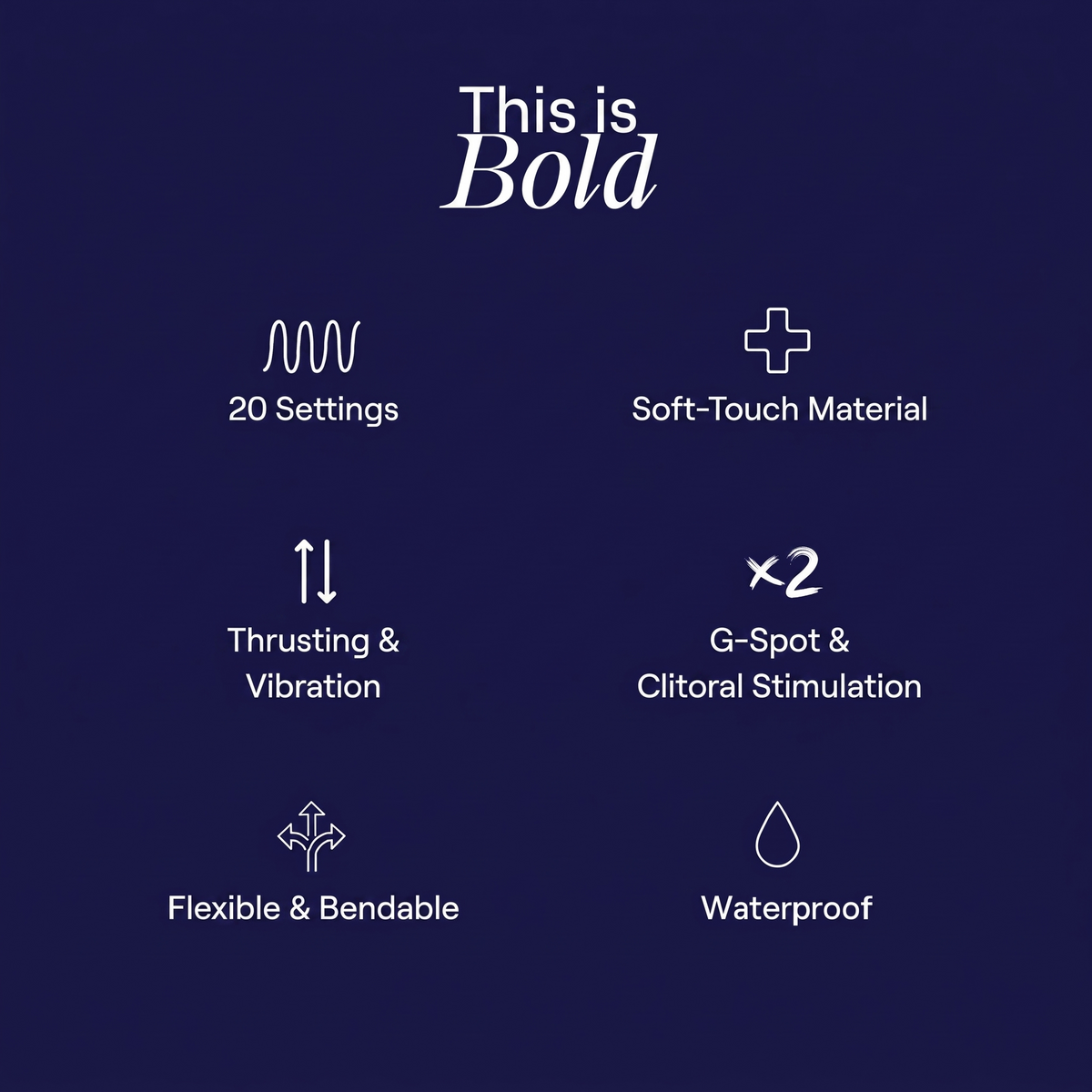 Stress Reset Vibrator - Bold
