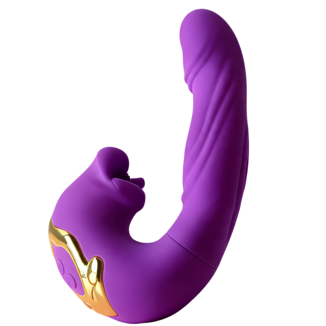Seika Vita in purple silicone with gold controls