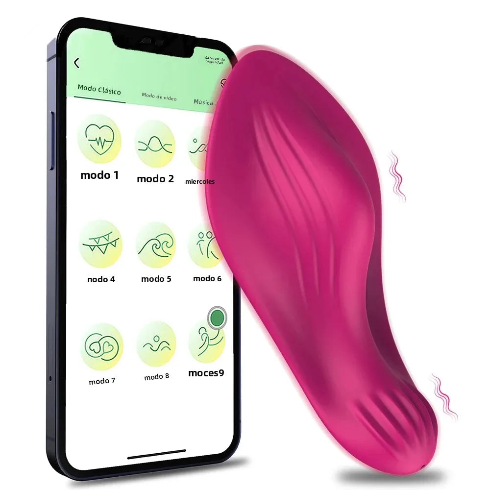 Bluetooth App-Controlled Wearable Vibrating Massager