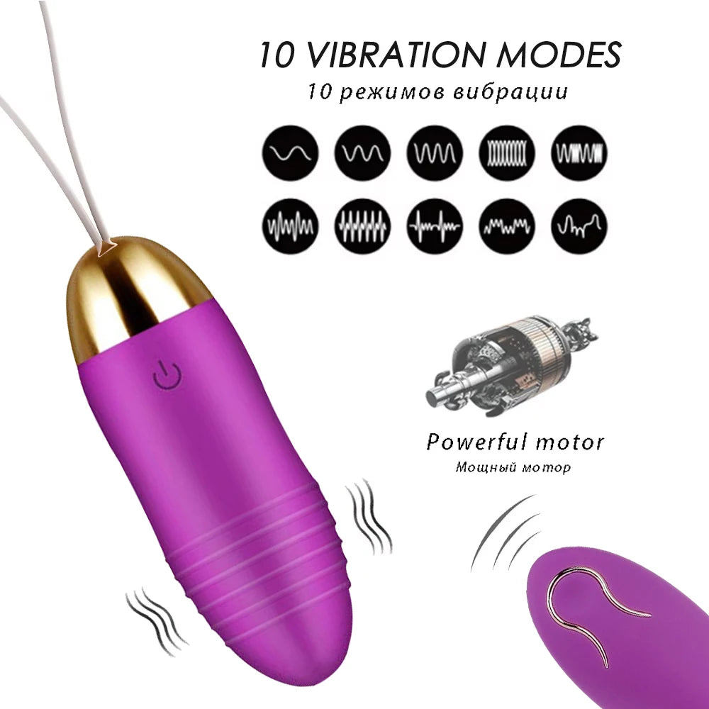 Wireless Remote-Controlled Vibrating Egg