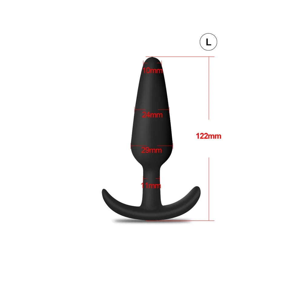 Silicone Plug with Wide Flared Base
