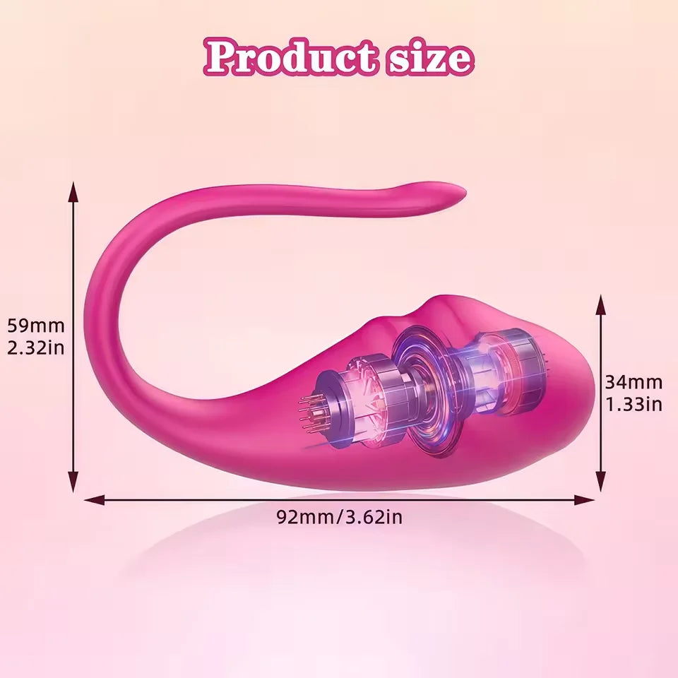 App-Controlled Wearable Vibrating Massager