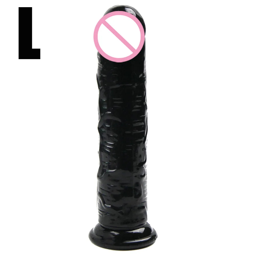 Flexible TPE Massager with Suction Cup Base