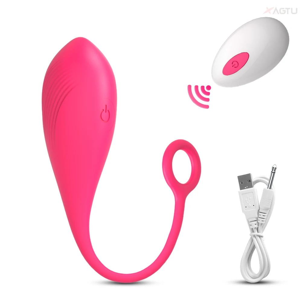 Wireless Remote-Controlled Vibrating Egg with 10 Modes