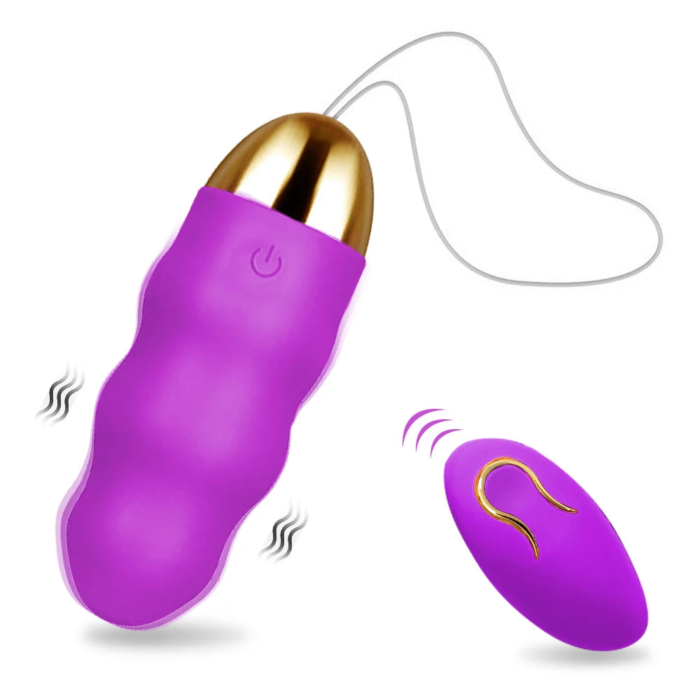 Wireless Remote-Controlled Vibrating Egg with 10 Modes