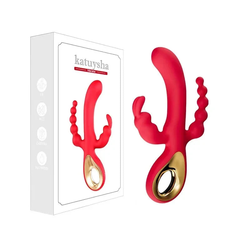 3-in-1 Multi-Contact Rabbit Massager