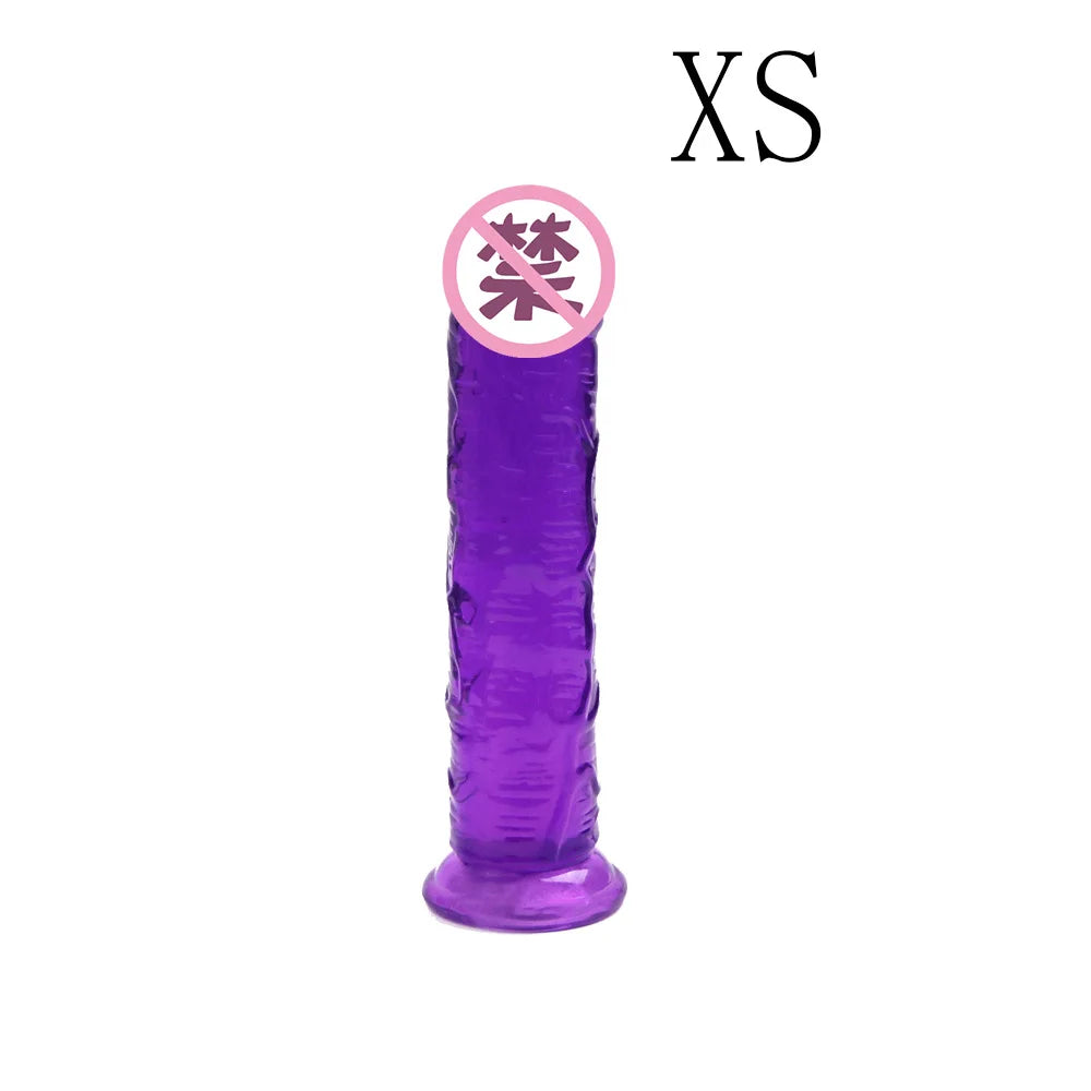 Flexible TPE Massager with Suction Cup Base