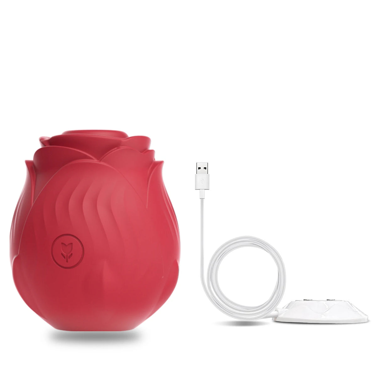 Rose-Shaped Suction & Vibration Personal Massager