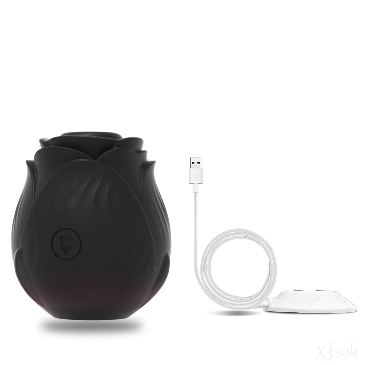 Rose-Shaped Suction & Vibration Personal Massager