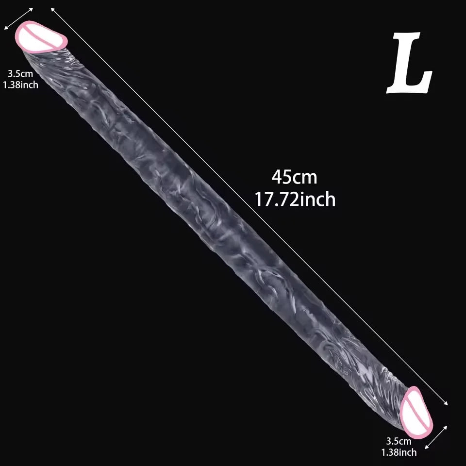 Flexible Textured Silicone Massager in Multiple Sizes