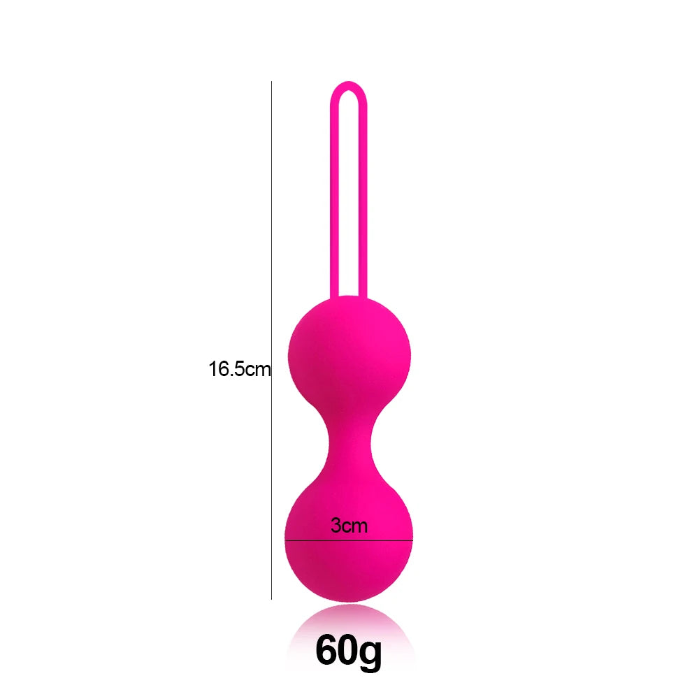 Remote-Controlled Vibrating Kegel Ball Set