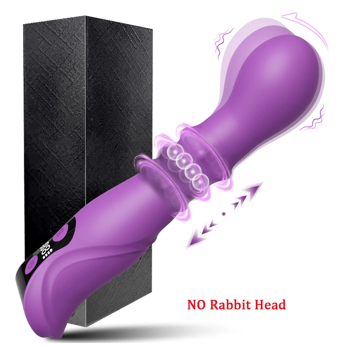 3-in-1 Swing Rabbit Massager with Digital Display
