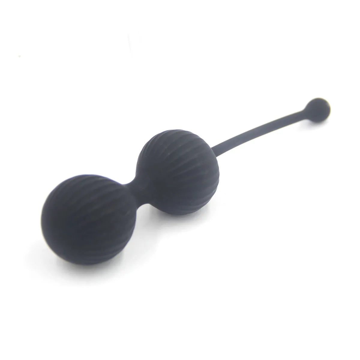 Weighted Silicone Kegel Ball Trainer with Retrieval Loop