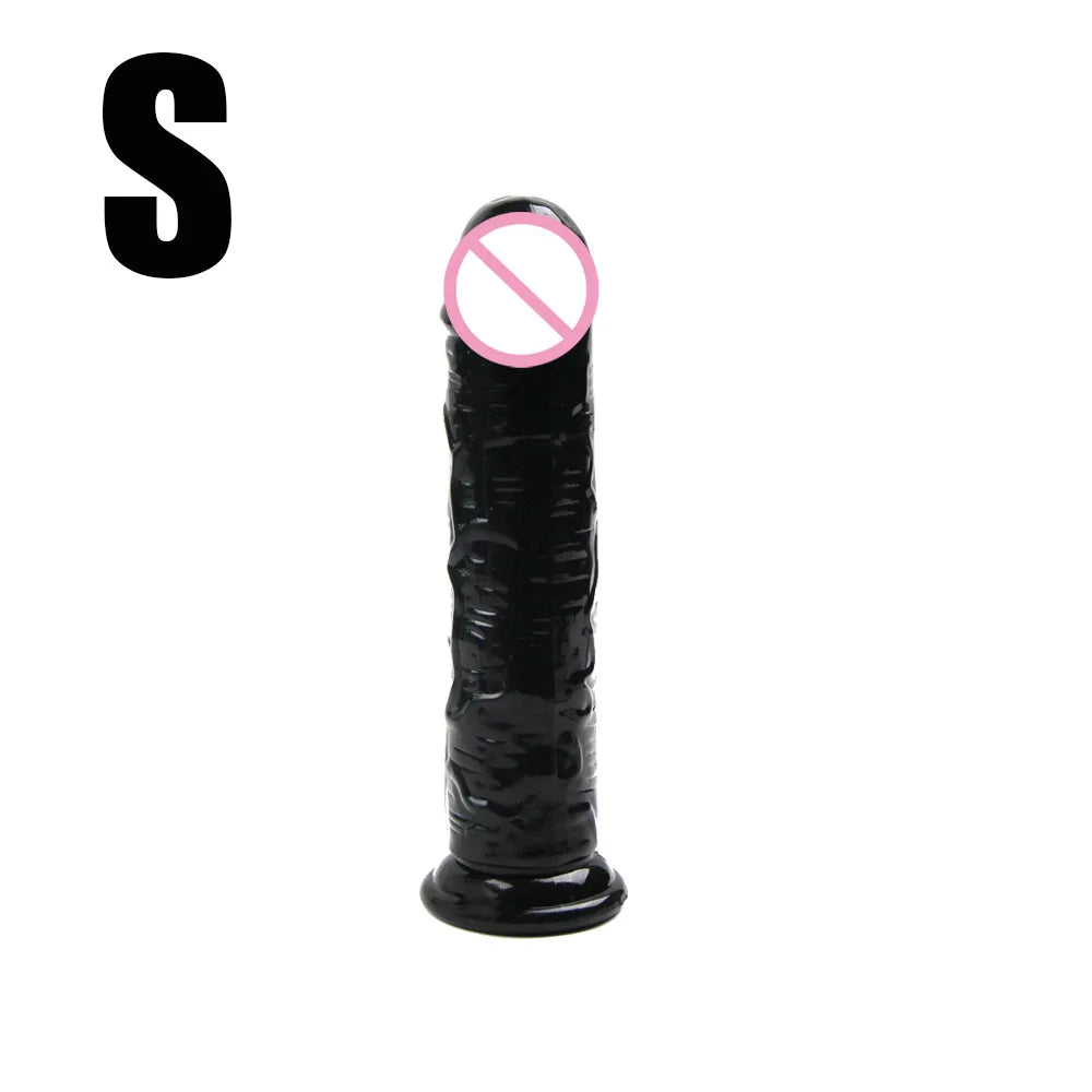 Flexible TPE Massager with Suction Cup Base