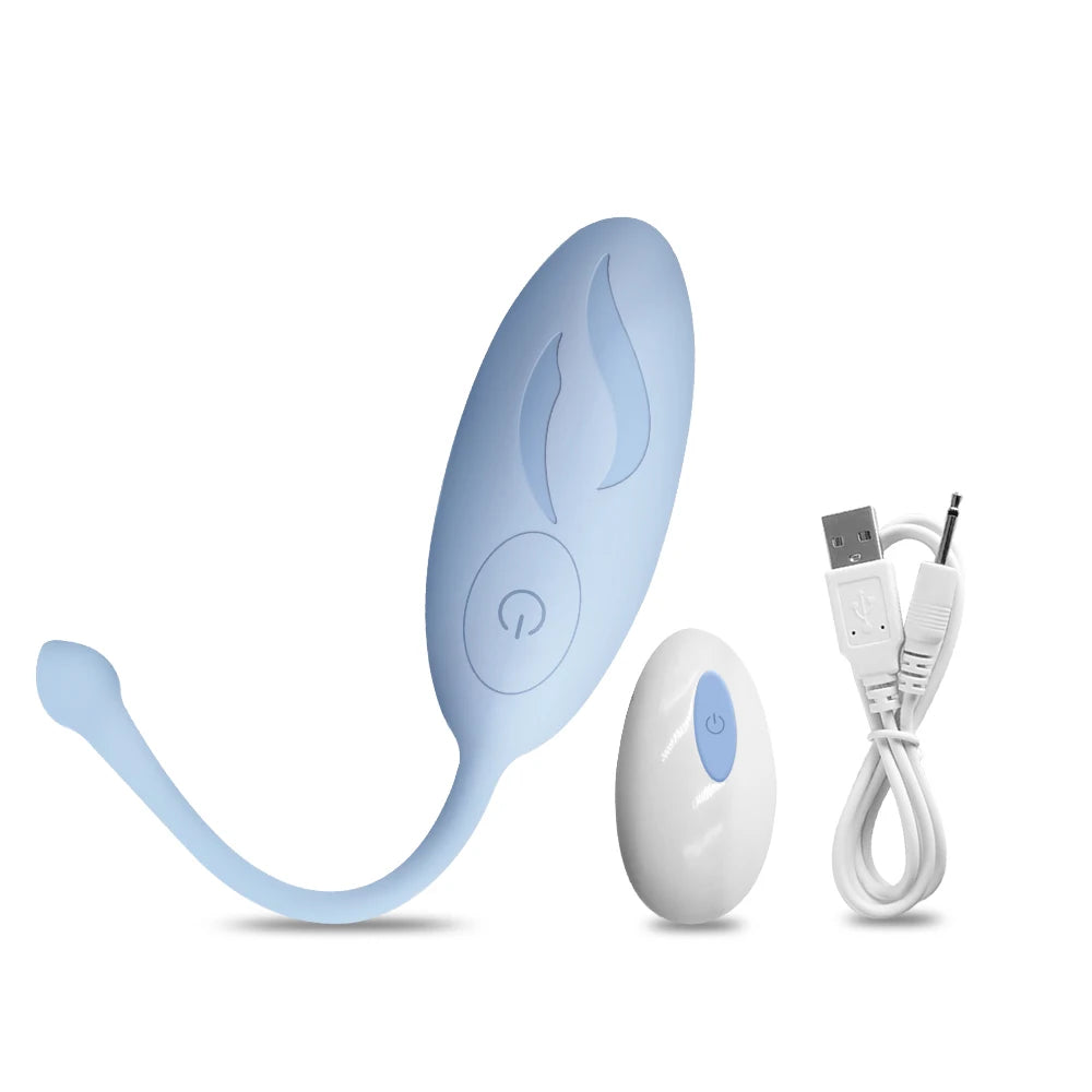 Wireless Remote-Controlled Vibrating Egg with 10 Modes