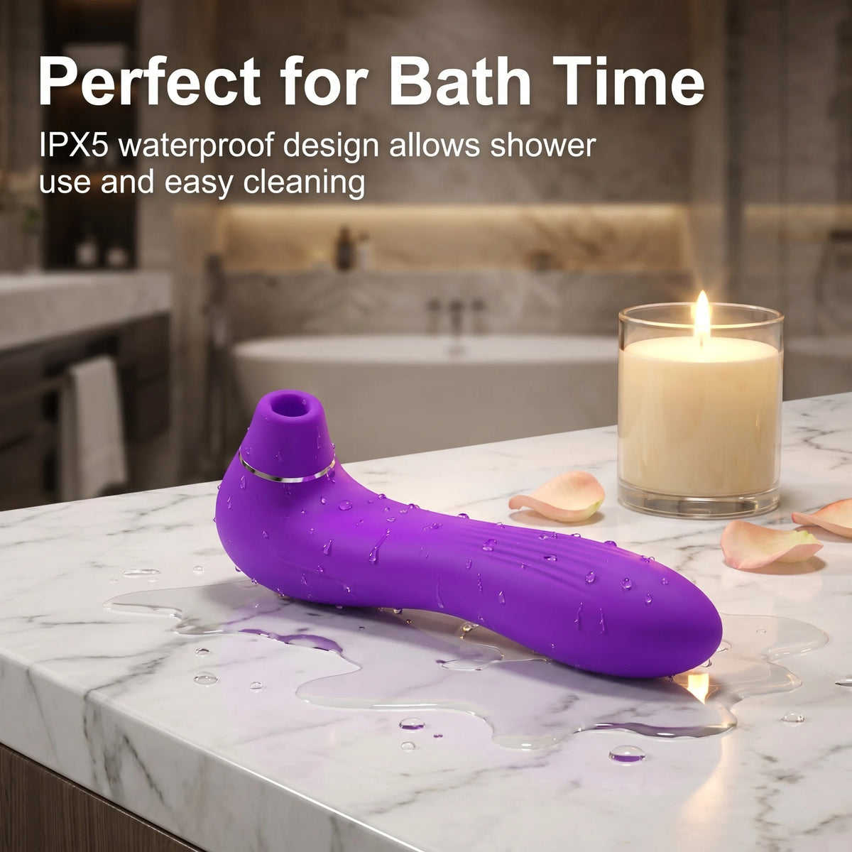 2-in-1 Suction & Vibration Personal Massager