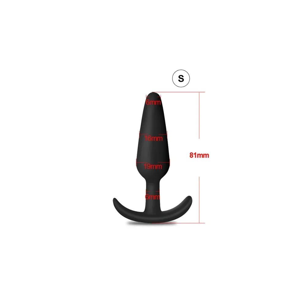 Silicone Plug with Wide Flared Base