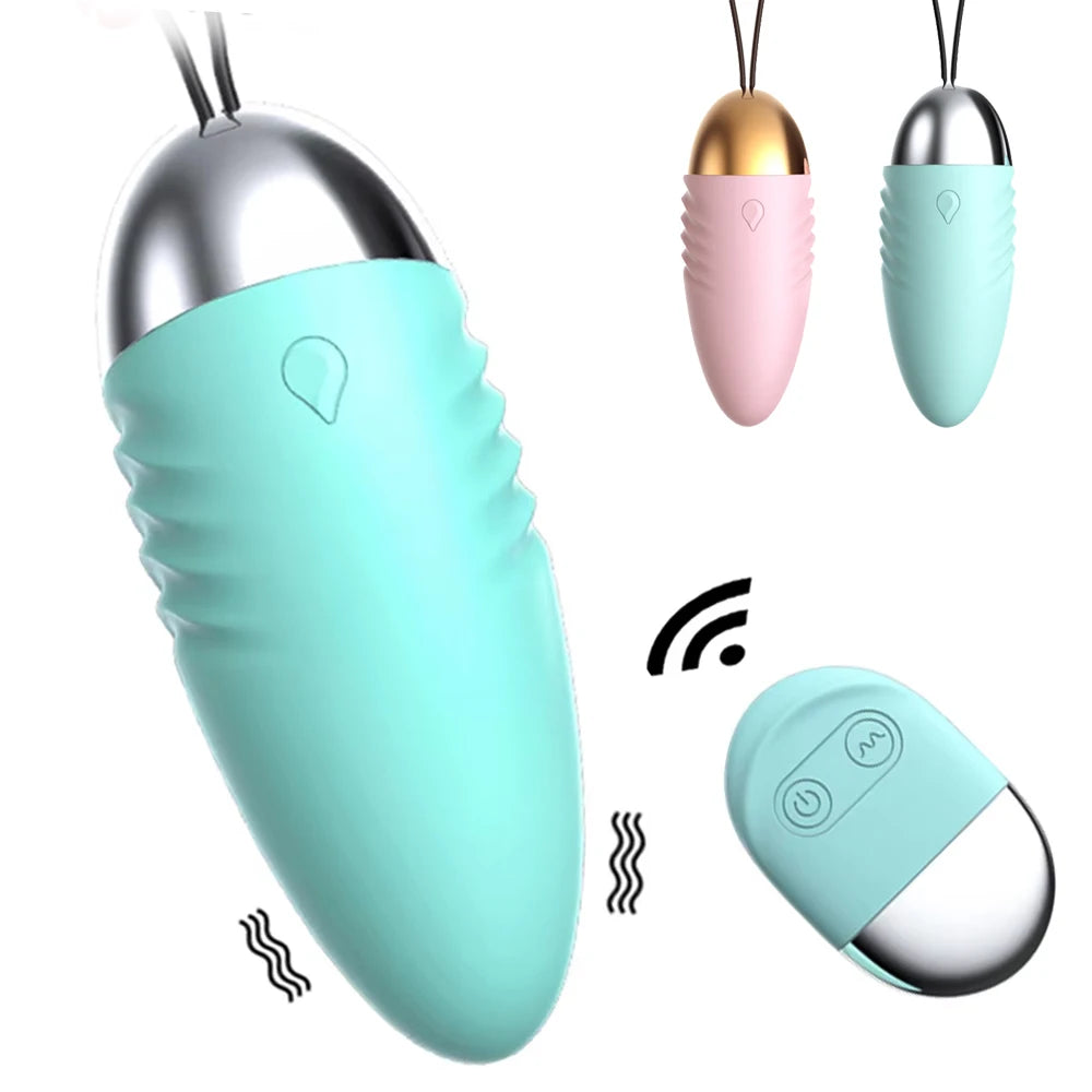 Wireless Remote-Controlled Vibrating Egg with 10 Modes