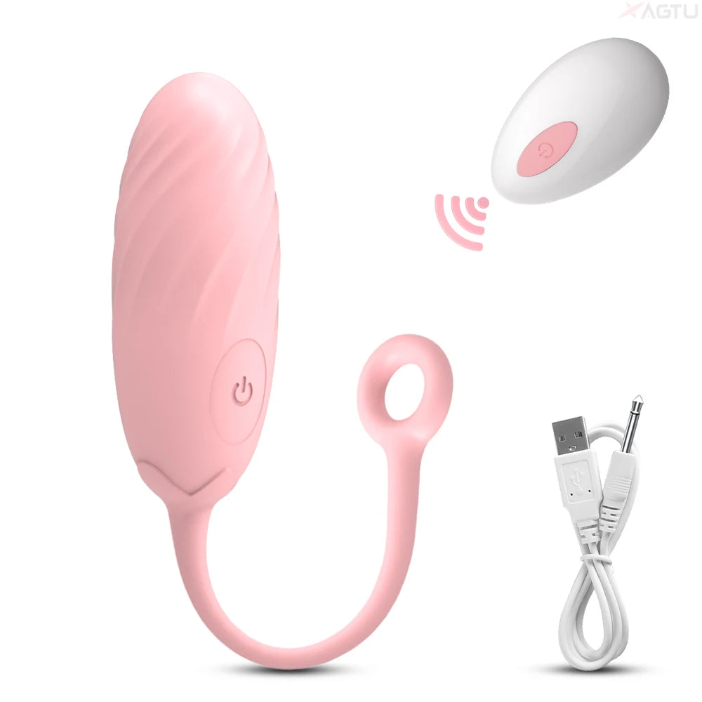 Wireless Remote-Controlled Vibrating Egg with 10 Modes