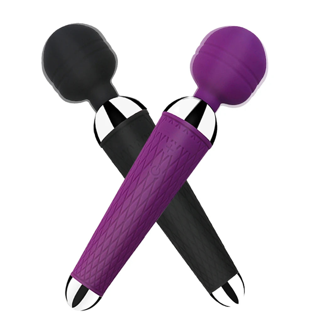 Waterproof Wand Massager with 20 Vibration Modes
