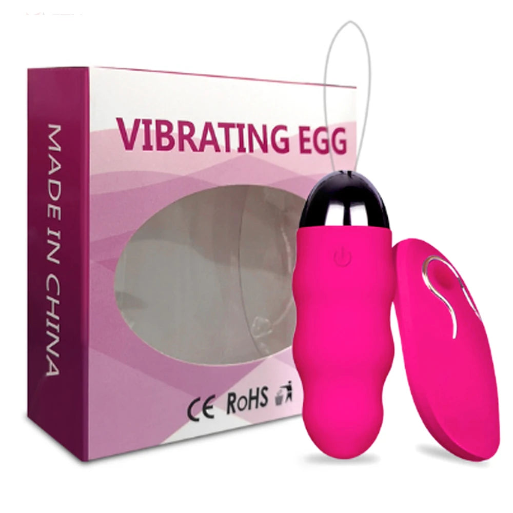 Wireless Remote-Controlled Vibrating Egg with 10 Modes