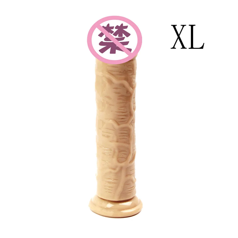 Flexible TPE Massager with Suction Cup Base