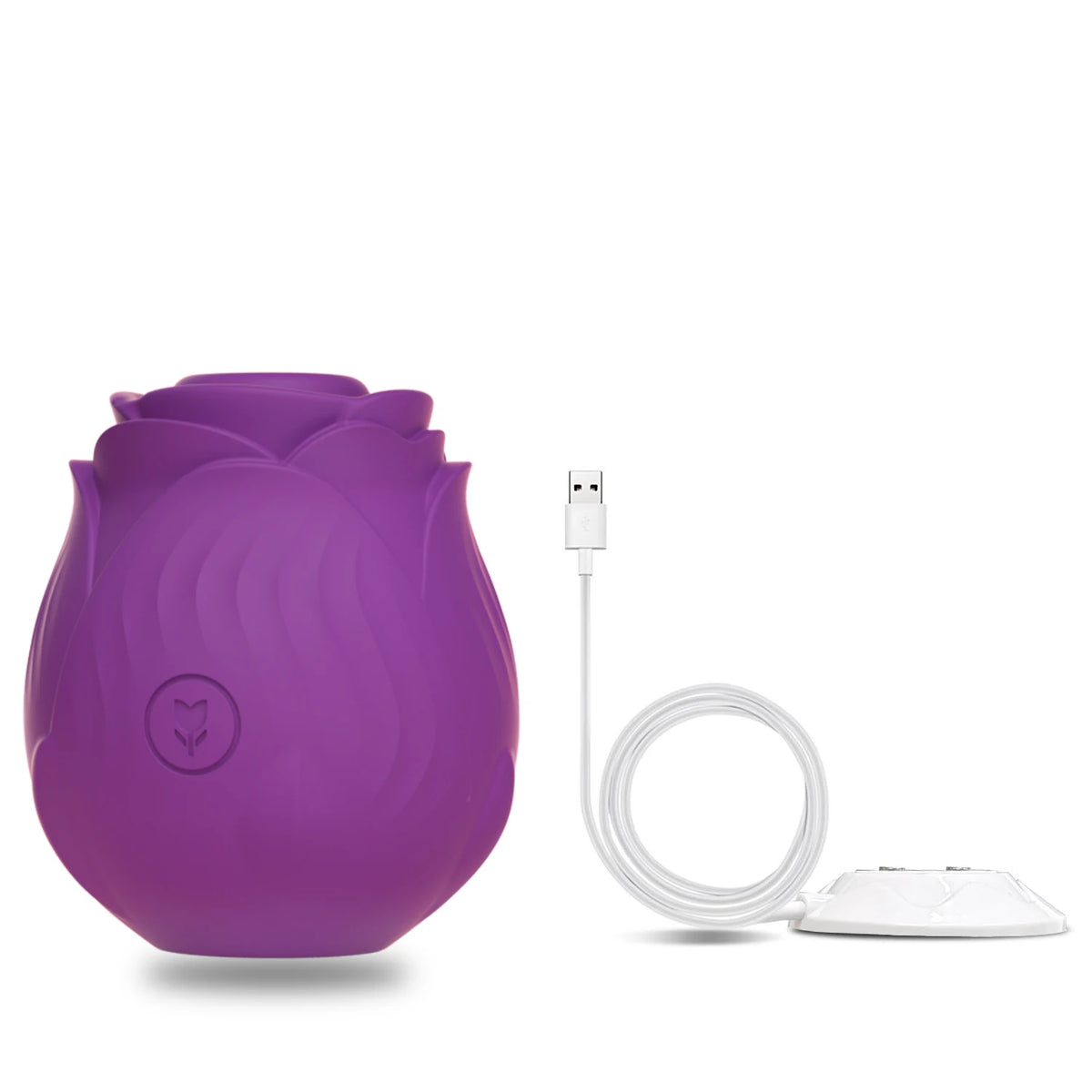 Rose-Shaped Suction & Vibration Personal Massager