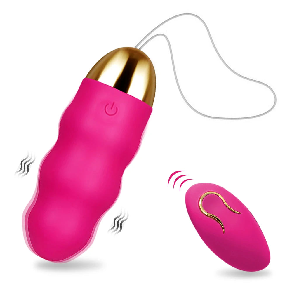 Wireless Remote-Controlled Vibrating Egg with 10 Modes