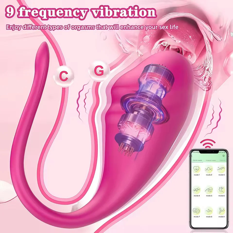 App-Controlled Wearable Vibrating Massager