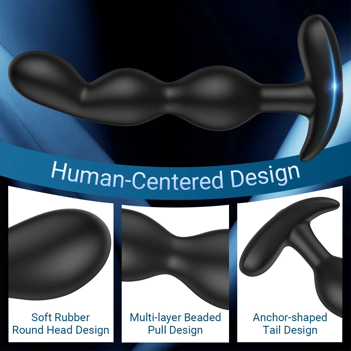 App-Controlled Vibrating Plug with 9 Vibration Modes