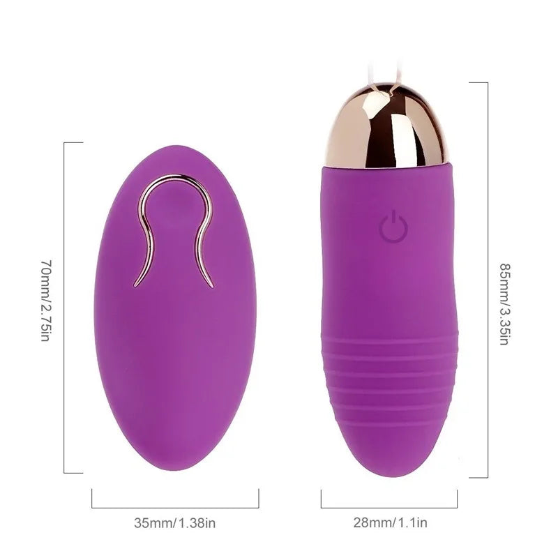 Wireless Remote-Controlled Vibrating Egg