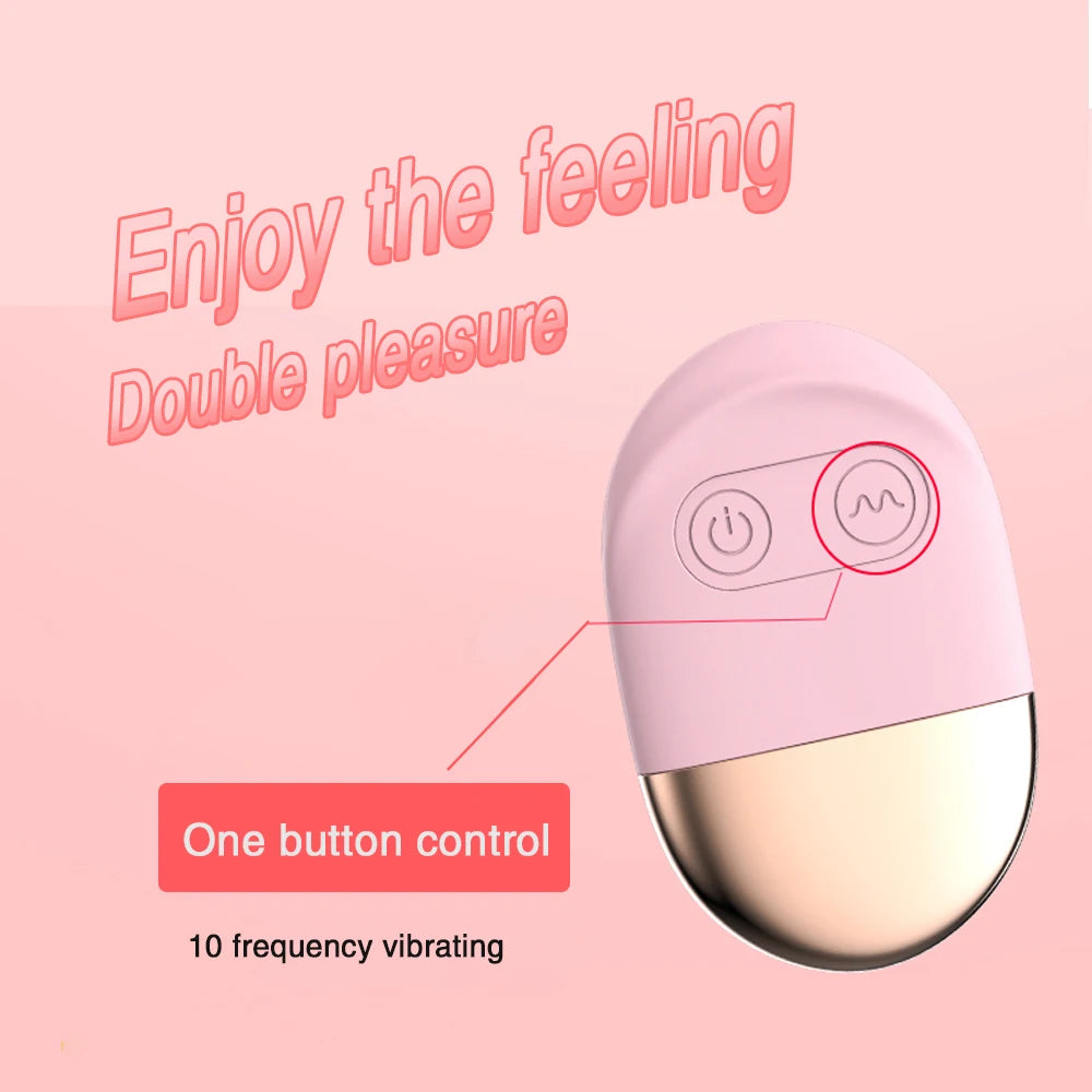 Wireless Remote-Controlled Vibrating Egg with 10 Modes