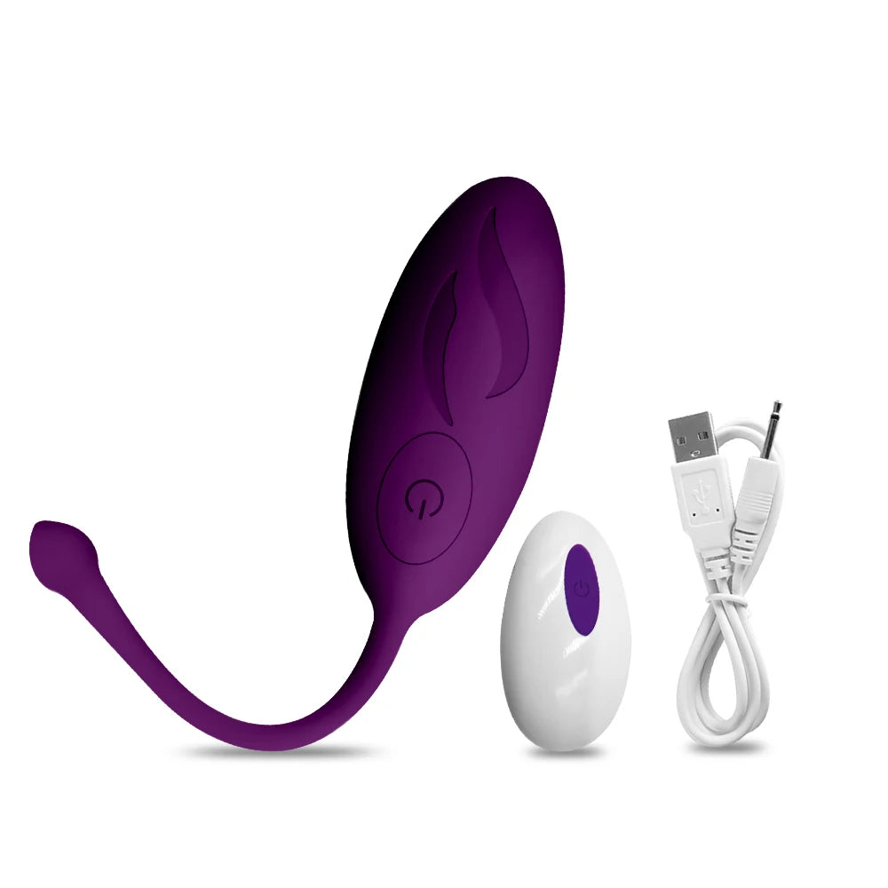 Wireless Remote-Controlled Vibrating Egg with 10 Modes