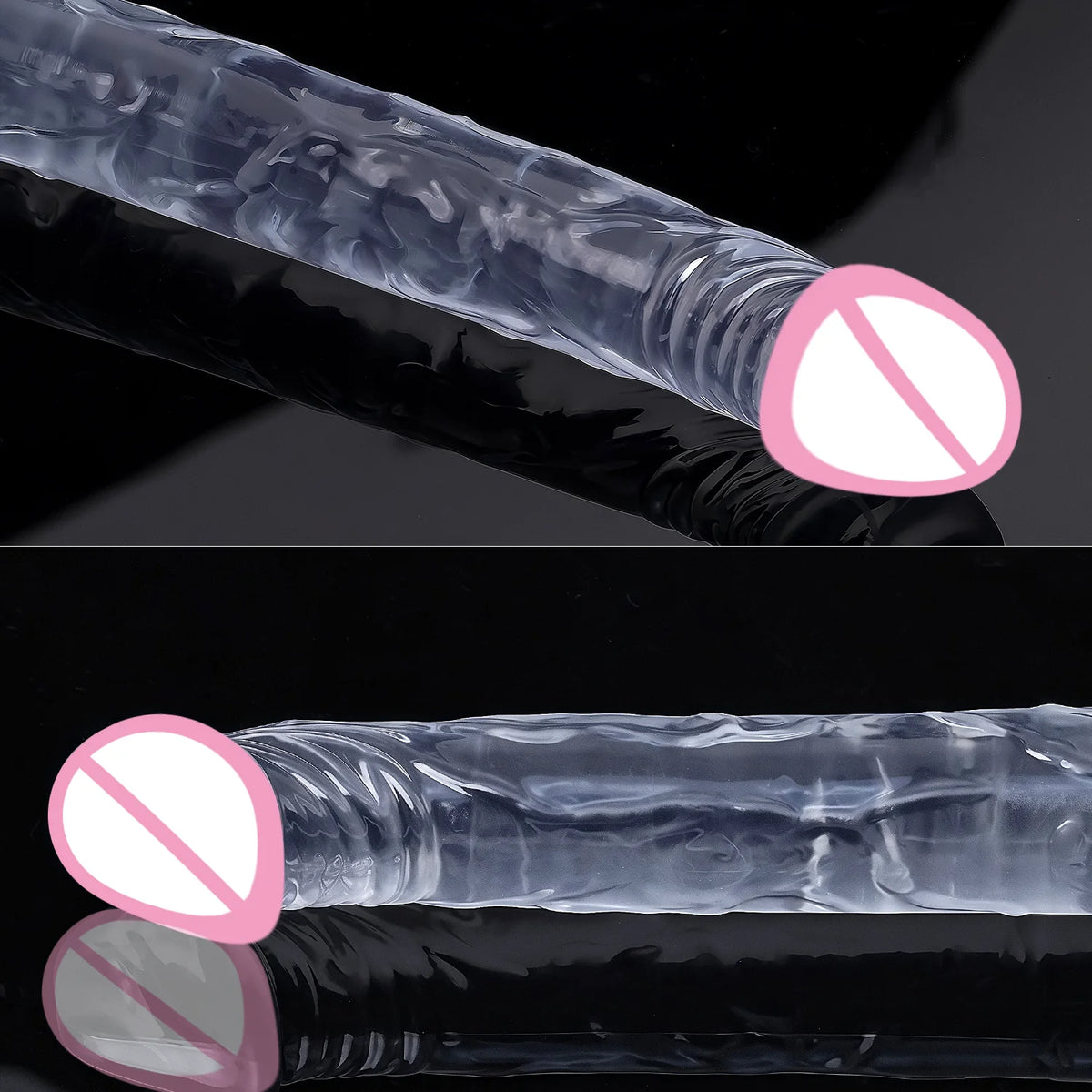 Flexible Textured Silicone Massager in Multiple Sizes