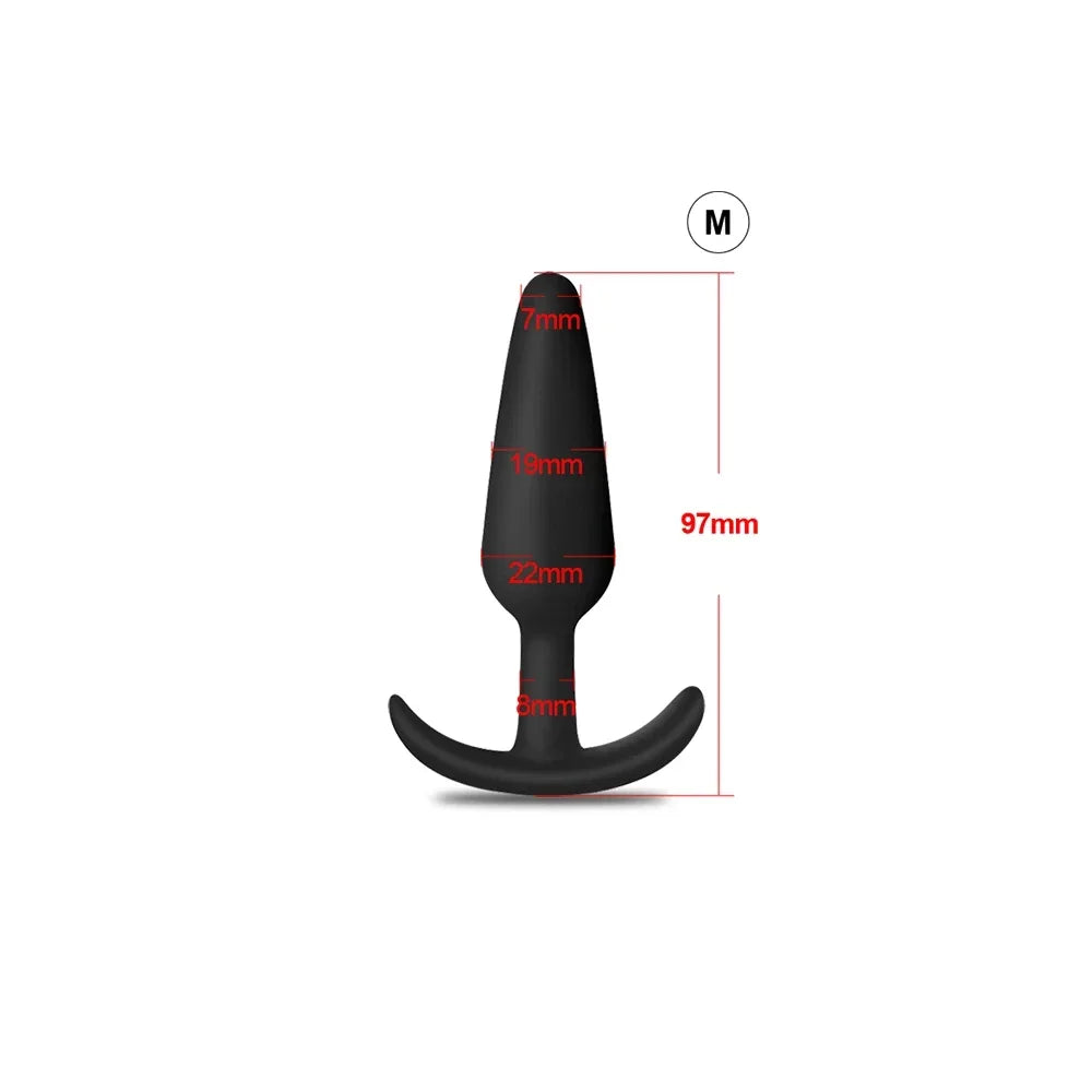 Silicone Plug with Wide Flared Base