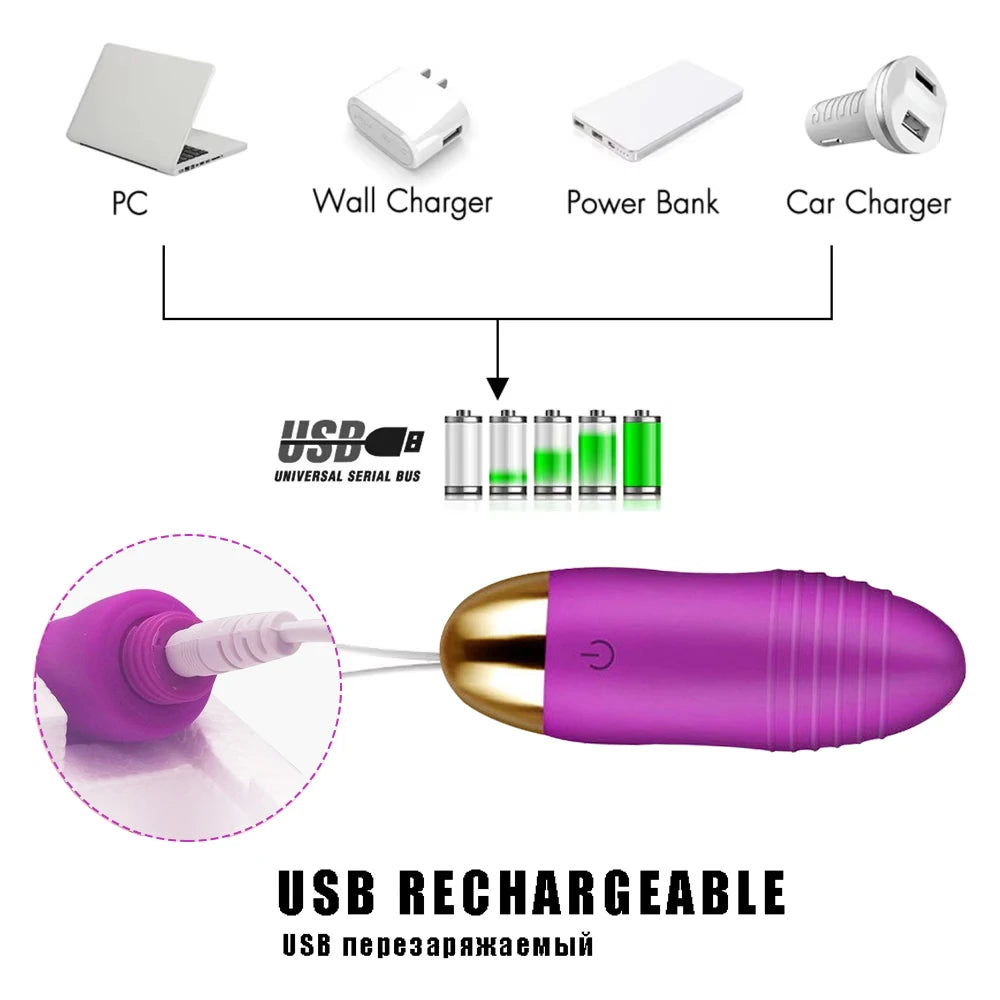 Wireless Remote-Controlled Vibrating Egg