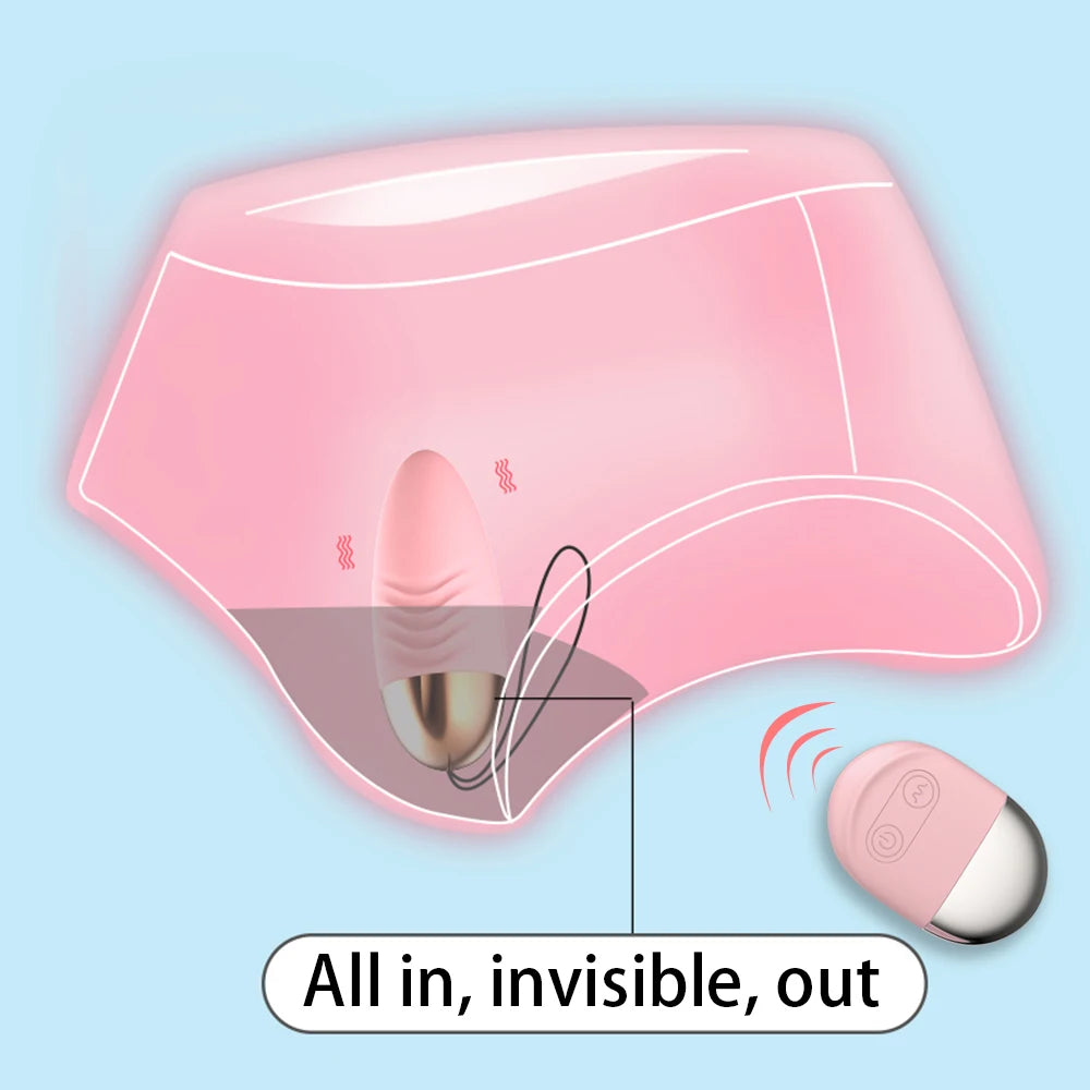 Wireless Remote-Controlled Vibrating Egg with 10 Modes