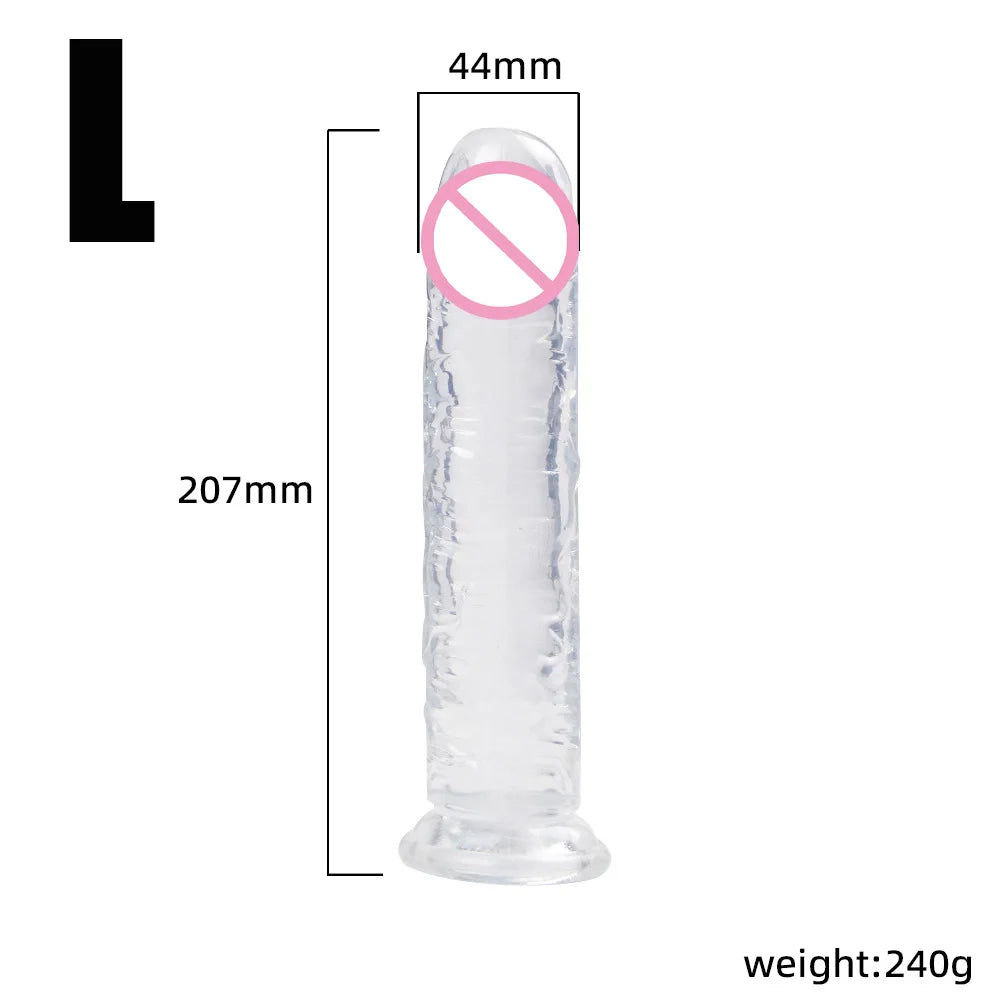 Flexible TPE Massager with Suction Cup Base