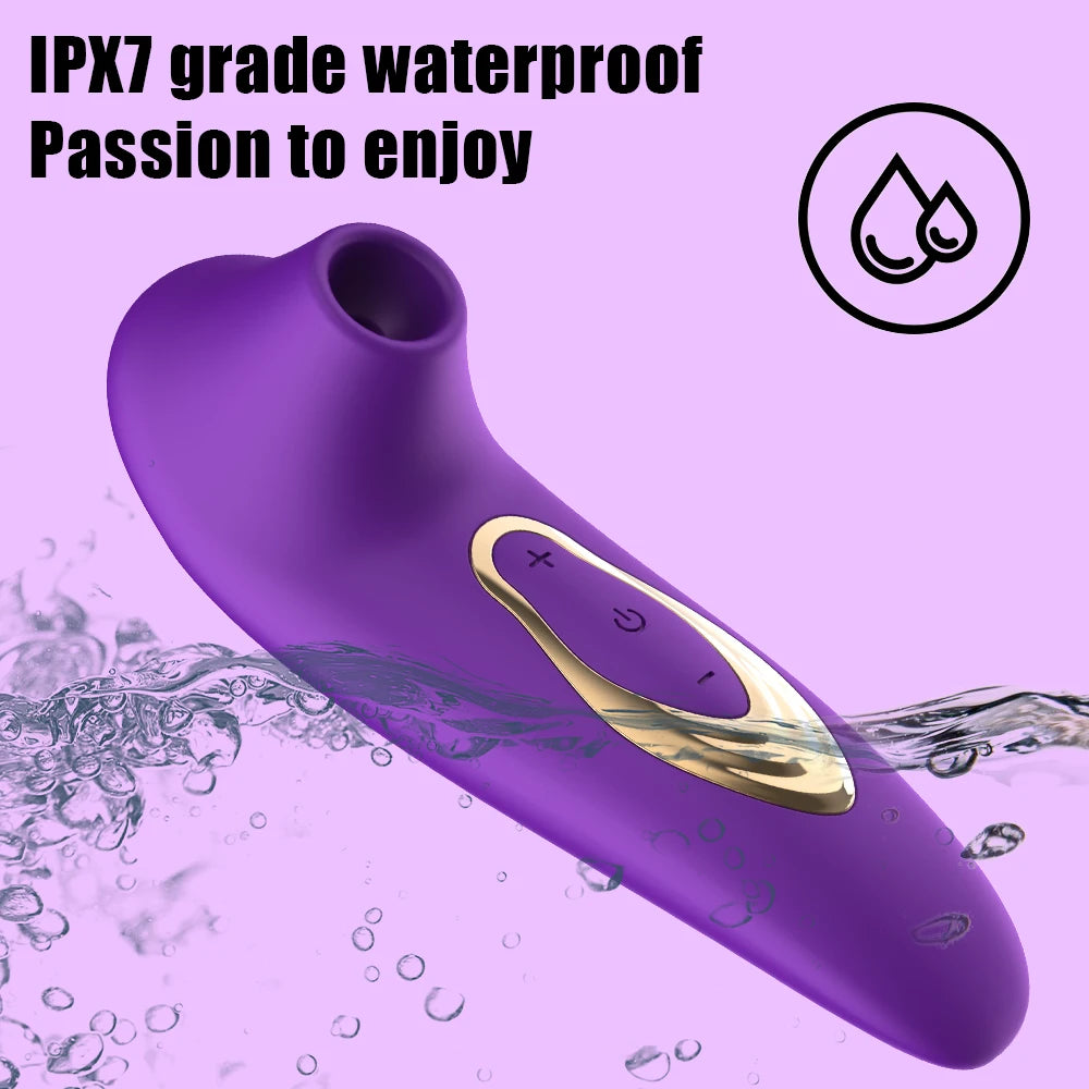 Vacuum Suction Personal Massager with 10 Power Levels