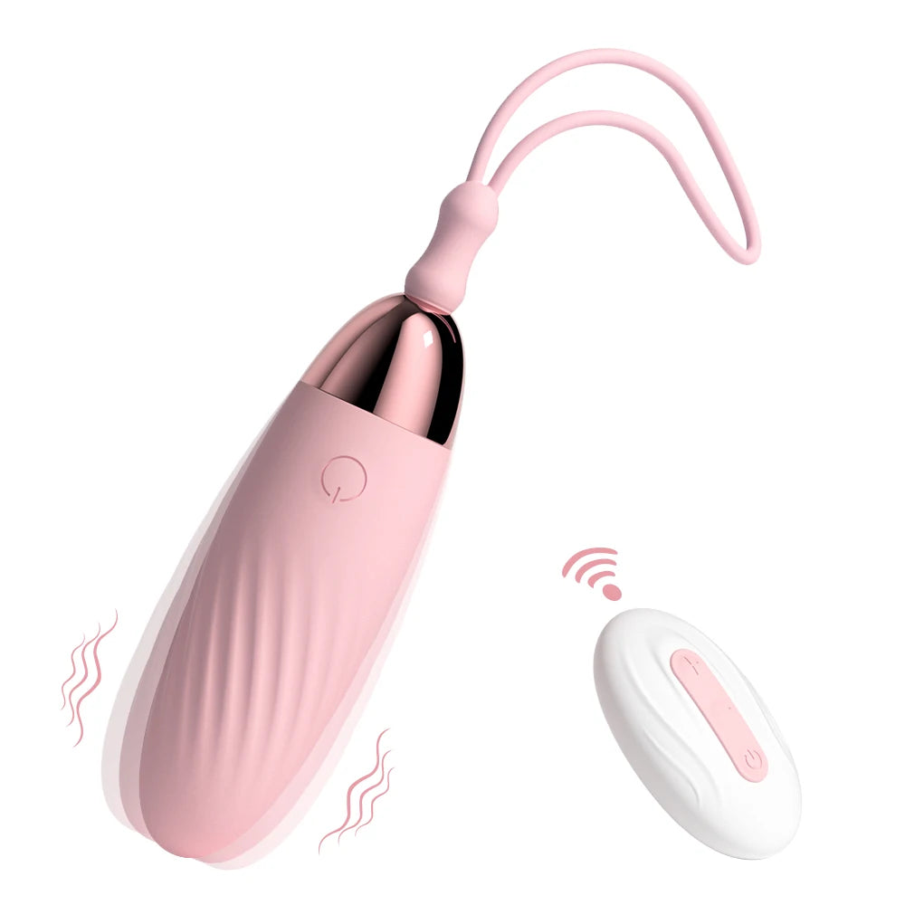 Wireless Remote-Controlled Vibrating Egg with 10 Modes