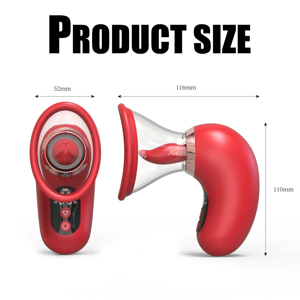 5-in-1 Suction & Tongue Vibration Personal Massager