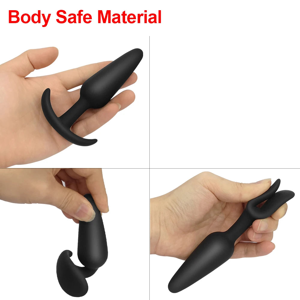 Silicone Plug with Wide Flared Base