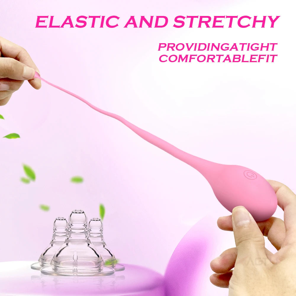 Wireless Remote-Controlled Silicone Kegel Massager
