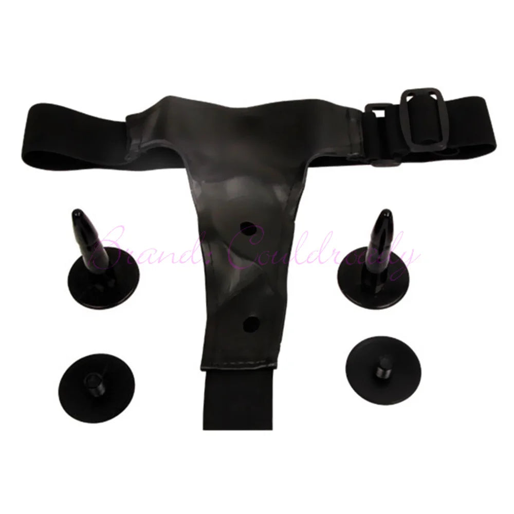 Adjustable Dual-Ended Strap-On Harness Set
