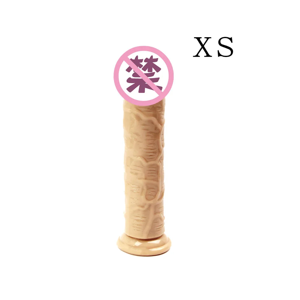 Flexible TPE Massager with Suction Cup Base