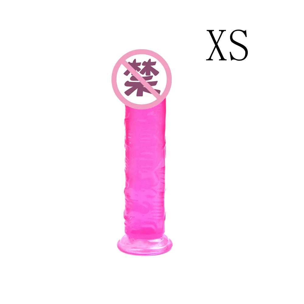 Flexible TPE Massager with Suction Cup Base