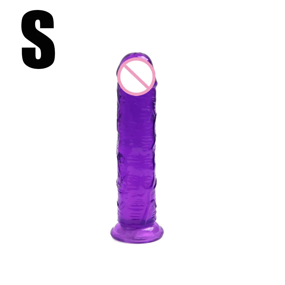 Flexible TPE Massager with Suction Cup Base