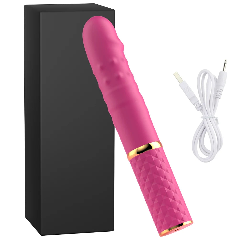 Telescopic Thrusting Massager with 10 Speed Modes
